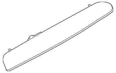 Genuine Nissan Center High Mount Stop Light 26590-JM00B