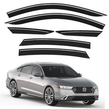 Out-Channel Window Visors Rain Guards for Honda Fit for 2023-2026 Honda Accord
