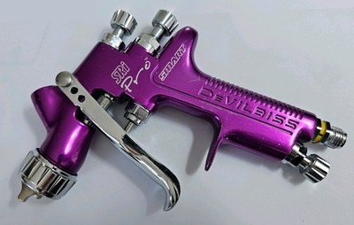 Devilbiss SRI PRO 1.2 Spritzpistole TS1 Aircap + No 14 Spritzpistolenadapter Smart Repair