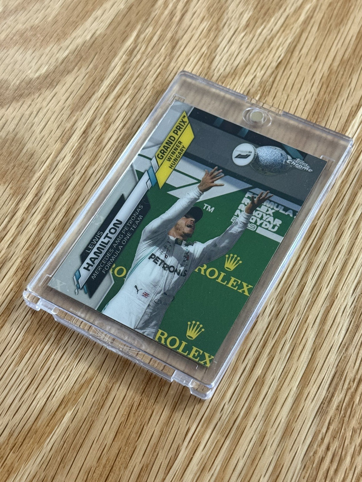 2020 Topps Chrome Formula 1 RACING Lewis Hamilton #144 Mercedes-AMG Petronas F1
