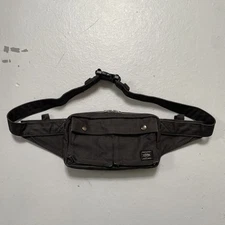 Porter Yoshida & Company Canvas Waist Fanny Pack Travel Side Bag Made In Japan