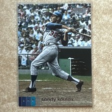 2020 Topps Stadium Club Sandy Koufax #290 Los Angeles Dodgers