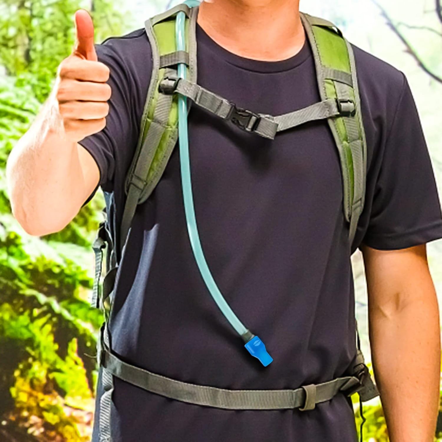 Grevosea 2 Pieces Bite Valve Replacement Mouthpieces Silicone Valve... 