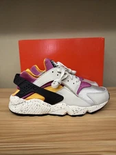 Nike Air Huarache White Yellow Gold Pink Men’s Size 11 DD1068-003