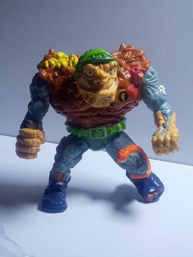 Vintage TMNT 1989 GENERAL TRAAG Action Figure COMPLETE LOOSE Playmates WEAPONS