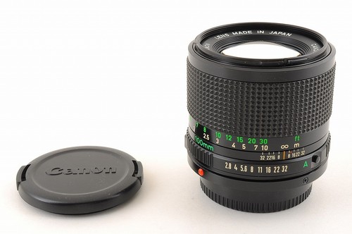 Near Mint Canon New FD NFD 100mm f2.8 MF Telephoto Lens From JAPAN - Picture 2 of 14