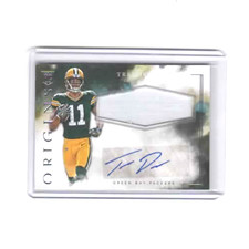 2016 ORIGINS TREVOR DAVIS RPA PLAYER WORN ROOKIE RC RJPA-TD