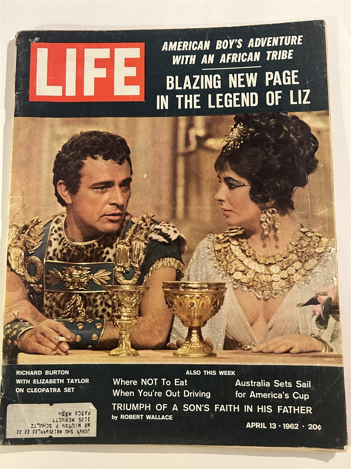 1962 LIFE Magazine MICKEY MANTLE Roger MARIS Post Cereal Cards NRMT Attached LIZ