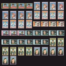 1972 Topps Lot 50 Card Vintage Football Set Builder Lot - VG/EX Avg. NFL