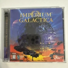Imperium Galactica Video Game DOS PC 1997 2 CD GT Interactive Computer Software