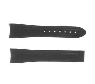 OMEGA 純正レザーストラップ　20㎜　黒 OMEGA black Rubber strap 20mm 032Z017245 310.32.42.50.04.001