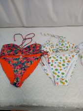 ❤️ Primark 2 X Patterned Bikini Size L/XL BNWT