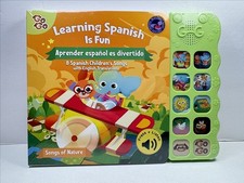 Learning Spanish Is Fun Songs of Nature Sound Book 8 Spanish Chil