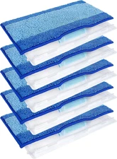 5 Pack Compatible with Shark Vac Mop Pads Refills, Reusable Mop Pads Compatible
