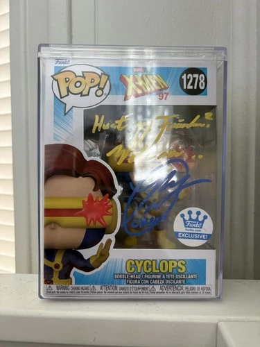 Funko Pop! Vinyl Cyclops X-Men '97 #1278 Exclusive Autographed Figure
