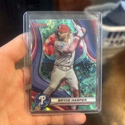2024 Bowman's Best - Bryce Harper #48 Aqua Lava Refractor /199