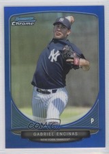 2013 Bowman Chrome Prospects Blue Refractor 92/250 Gabriel Encinas #BCP195 i8n