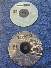 Theme Park - Them Park World PlayStation 1 Games Discs Only
