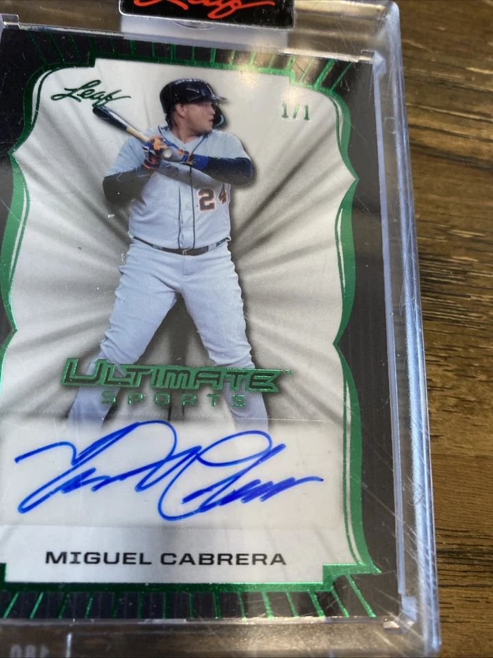 Hoja Ultimate Sports Miguel Cabrera 2024 1/1 Automático Foto 4 de 4