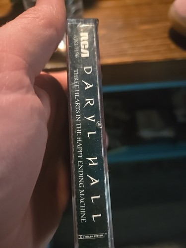 Daryl Hall Three Hearts In The Happy Ending Machine (Cassette 1986) - Picture 2 of 4