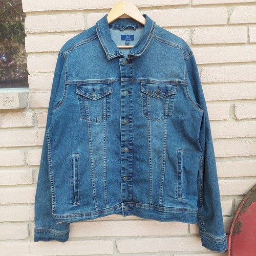 Marilyn Manson Hello My Name Is Custom Jacket mens Size Large Denim Jacket VTG - Picture 7 of 10