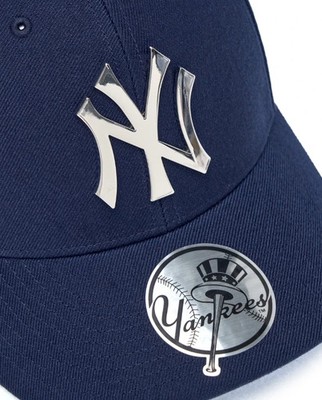 MLB Karina Exclusive Structured Ball Cap New York Yankees Navy [57