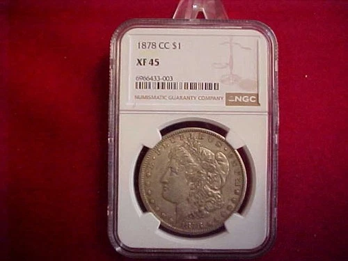 122c) 1878 CC Morgan - NGC/XF45 -Starts at $250.00
