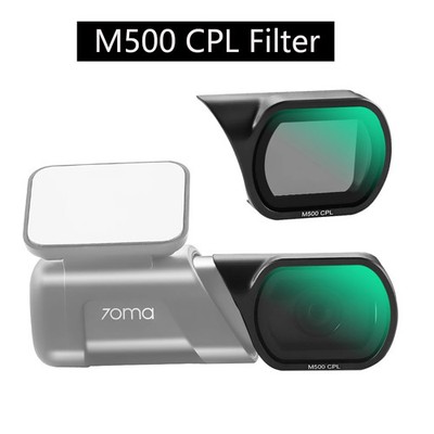For 70mai Dash Cam M500 CPL Filter For Reduce Glare Reflect Aluminum Alloy