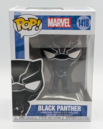 Funko Pop! Marvel Black Panther Vinyl Figure - Black Panther #1418