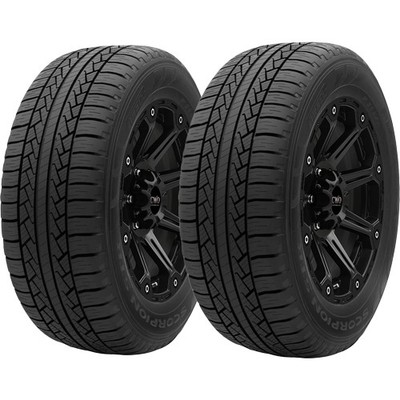(QTY 2) P245/50R20 Pirelli Scorpion STR 102H SL Black Wall Tires
