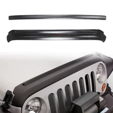 Hood Bug Stone Chip Deflector Guard For Jeep Wrangler JK 2007-2017 2016 2015 14