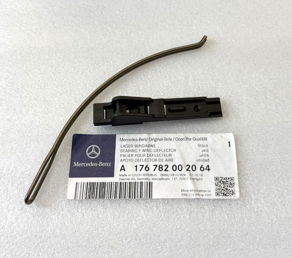 NEW Original Mercedes Benz Bearing Wind Deflector 1pcs Left/Right