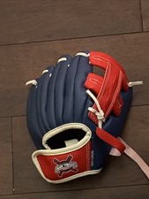 Franklin AirTech Sports 8.5" Youth Tee Ball Glove Blue Red White
