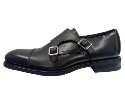 Loake Ramsey Monk Herren Schuhe Dress Schwarz UK 6 US 5 EU 39 REF M225