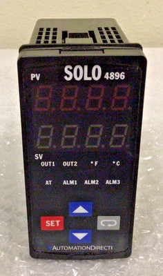 NEW, AUTOMATION DIRECT SL4896-RRE/PV SOLO 4896 TEMPERATURE CONTROLLER, FREE SHIP