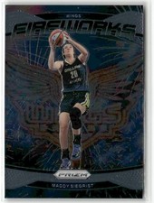 Maddy Siegrist 2024-25 Panini Select WNBA Fireworks Dallas Wings #10