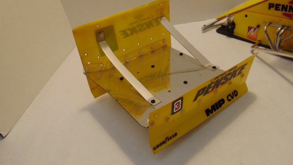 RARE Bart's Parts Aluminum Sprint Car Cage, Body, Wing on CW Enforcer