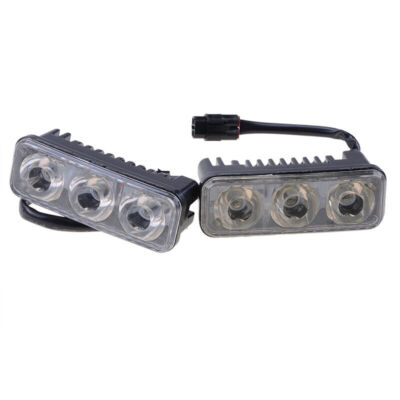 2PCS Waterproof Flexible Universal Car LED DRL Daytime Running Light Flow Runs Headlight Led Strip Brake Turn Signal Light