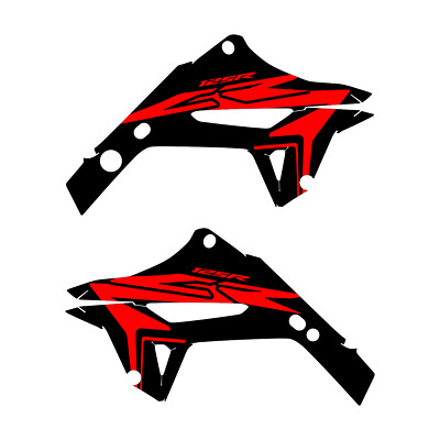 CR125 Polisport Restyle Gen2 Decals 02-07 2020 style red/black