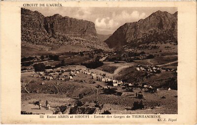 CPA ALGERIA Entre Arris et Rhoufi - Gorges de Thirhanimine (1380638)