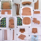 PLAYMOBIL VINTAGE 3666 CASTLE KNIGHT ARCH DOOR FLOOR STAIRS LADDER-NOTES!-CHOICE