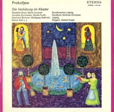 PROKOFIEV Betrothal in the Monastery excs BURMEISTER KEGEL Eterna 826486 BlackLb