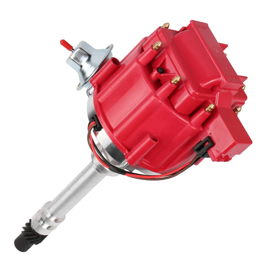 New Racing Distributor w/ 65K Coil 7500RPM-350 For Chevy V8 HEI 454 SBC BBC - Image 3 of 4