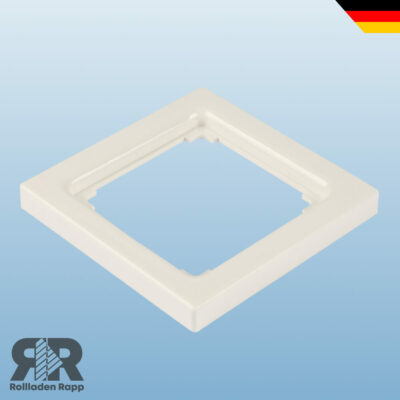 Zwischenrahmen Rahmenprogramm JUNG LS 990 NEU Zentralscheibe Rahmen 50x50mm weiß