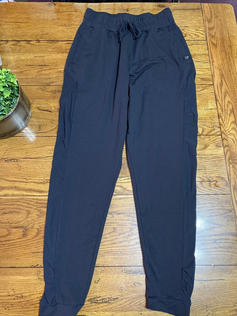 Womens Gymshark Training Joggers - Black Size Medium