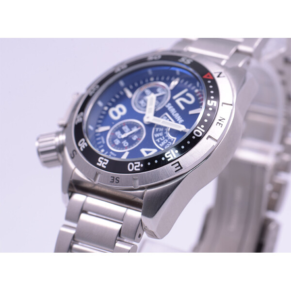 SEALANE Japan SE46-MBL 20 Bar Biker Rider Stainless Band SEALANE Japan SE46-MBL 20 Bar Biker Rider Stainless Band