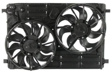Dual Radiator & Condenser Fan Assembly For 2015-2019 Escape, MKC