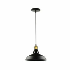 Industrial Pendant Ceiling Light Light fitting Black Metal Lamp Shade Farmhouse