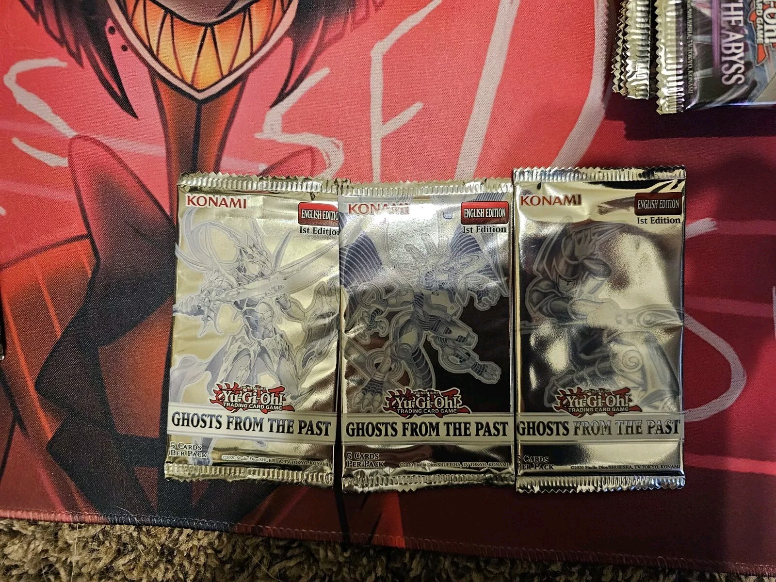 Ghosts From The Past Factory Sealed Booster Packs Yugioh TCG - New