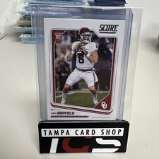 2018 Score #351 Baker Mayfield Oklahoma Sooners Football Card NM-MT Rookie RC